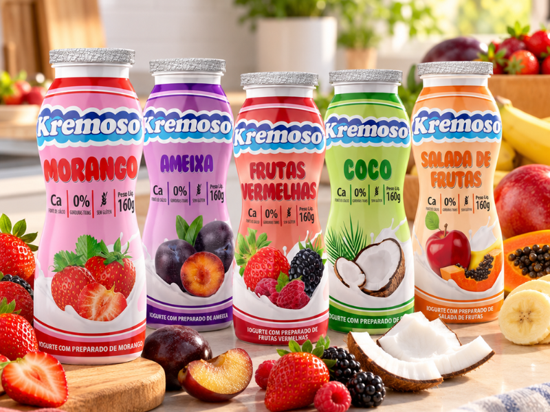 Iogurtes de Frutas Kremoso